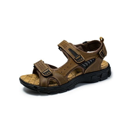Zodanni Mens Beach Shoes Adjustable Strap Sport Sandals Open Toe Fisherman Sandal Men Athletic Summer Brown 6
Zodanni Mens Beach Shoes Adjustable Strap Sport Sandals Open Toe Fisherman Sandal Men Athletic Summer Brown 6