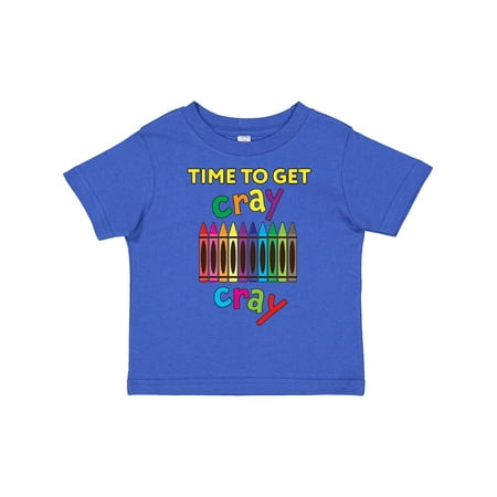 Inktastic Time to Get Cray Cray Crayons Humor Gift Toddler Boy or Toddler Girl T-Shirt
Inktastic Time to Get Cray Cray Crayons Humor Gift Toddler Boy or Toddler Girl T-Shirt