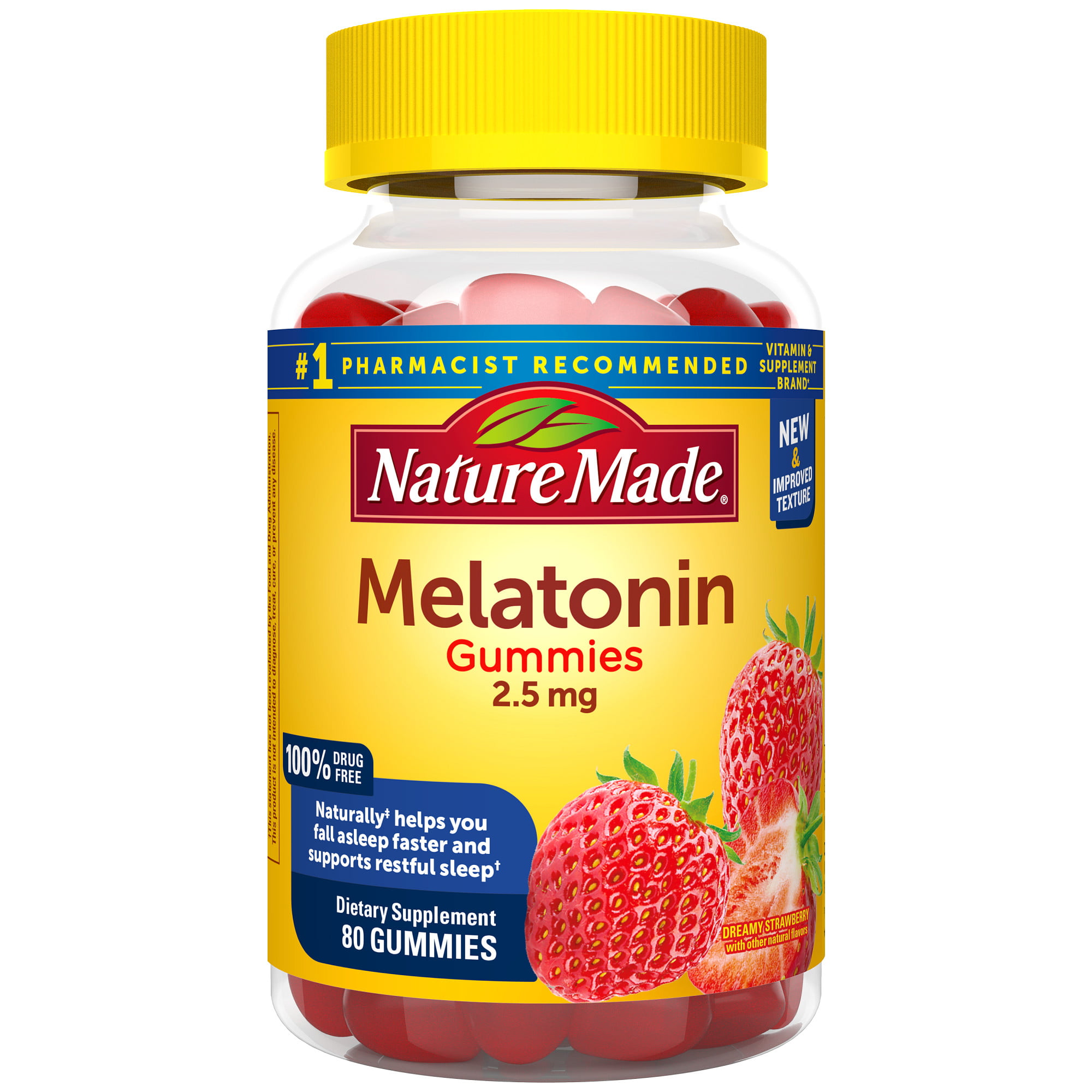 Nature Made Melatonin Mg Gummies Count Walmart Walmart
