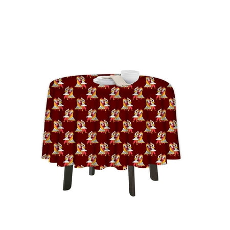 eloria Abstract Printed Round Table Cloth Resistant Washable Decorative Table Cover for Dining Table
eloria Abstract Printed Round Table Cloth Resistant Washable Decorative Table Cover for Dining Table