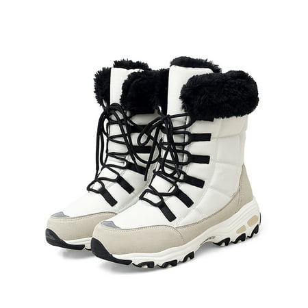 Gomelly Women Casual Mid Calf Boot Non Slip Fuzzy Winter Warm Shoes Walking Work Breathable Round Toe Beige 5.5
Gomelly Women Casual Mid Calf Boot Non Slip Fuzzy Winter Warm Shoes Walking Work Breathable Round Toe Beige 5.5