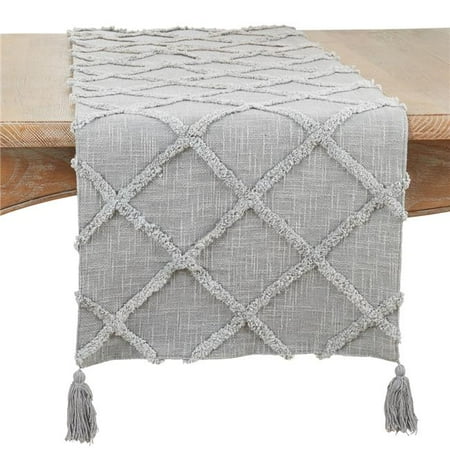 Saro Lifestyle 4400.GY1672B 16 x 72 in. Diamond Tufted Oblong Table Runner Gray
Saro Lifestyle 4400.GY1672B 16 x 72 in. Diamond Tufted Oblong Table Runner Gray