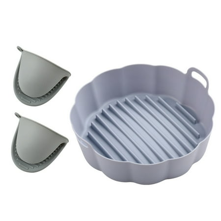 Baking Deep Tray Basket Silicone High Temperature Resistant Mitts and Baking Basket Set for Cooking Oven Microwave
Baking Deep Tray Basket Silicone High Temperature Resistant Mitts and Baking Basket Set for Cooking Oven Microwave