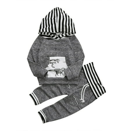IZhansean Newborn Baby Boy Dinosaur Clothes Hoodies Tops Sweater Long Pants Outfits Set Gray 0-6 Months
IZhansean Newborn Baby Boy Dinosaur Clothes Hoodies Tops Sweater Long Pants Outfits Set Gray 0-6 Months