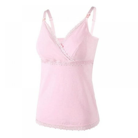 TINKER Maternity Camisole Lace Nursing Tank Top Comfy Pregnant Women Wireless Breastfeeding Tops Vest Pregnancy Clothes
TINKER Maternity Camisole Lace Nursing Tank Top Comfy Pregnant Women Wireless Breastfeeding Tops Vest Pregnancy Clothes