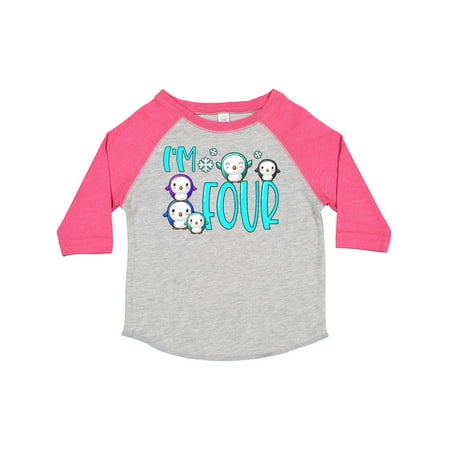 Inktastic I m 4 Cute Penguin Birthday Party Gift Toddler Boy or Toddler Girl T-Shirt
Inktastic I m 4 Cute Penguin Birthday Party Gift Toddler Boy or Toddler Girl T-Shirt