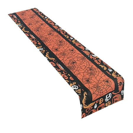 OUNONA 1PC Halloween Table Flag Placemat Halloween Spider Web Tablecloth Table Supplies for Party (Flat Angle)
OUNONA 1PC Halloween Table Flag Placemat Halloween Spider Web Tablecloth Table Supplies for Party (Flat Angle)