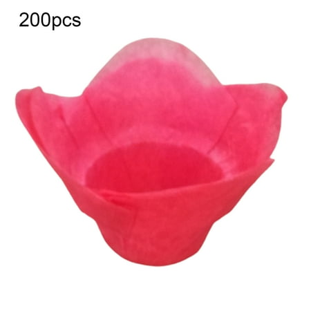 Trayknick 200Pcs Flower Shape Muffin Cup No Odor Oil Proof Paper Disposable Elegant Muffin Baking Cup Bakeware Tools
Trayknick 200Pcs Flower Shape Muffin Cup No Odor Oil Proof Paper Disposable Elegant Muffin Baking Cup Bakeware Tools