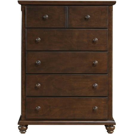 Better Homes and Gardens Hillbrooke 5-Drawer Chest, Mocha