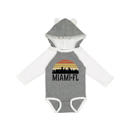 Inktastic Miami Florida Skyline Retro Sunset Gift Baby Boy or Baby Girl Long Sleeve Bodysuit
Inktastic Miami Florida Skyline Retro Sunset Gift Baby Boy or Baby Girl Long Sleeve Bodysuit