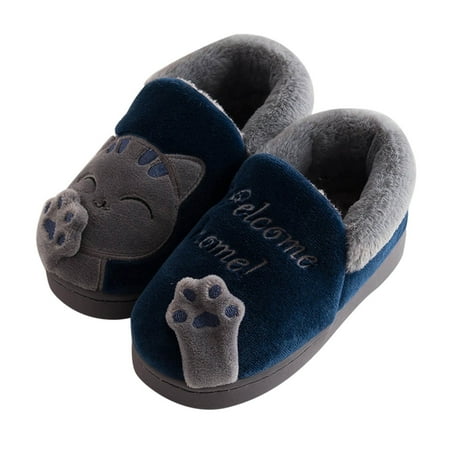 FRSASU Kids Shoes Clearance Baby Boys Girls Winter Slippers Cartoon Non-slip Home Indoors Shoes Dark Blue 12.5(210)
FRSASU Kids Shoes Clearance Baby Boys Girls Winter Slippers Cartoon Non-slip Home Indoors Shoes Dark Blue 12.5(210)