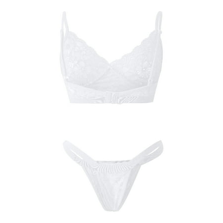 Aayomet Womens Lingerie Women Lace Two Piece Lingerie Lingerie Bralette Sets White L
Aayomet Womens Lingerie Women Lace Two Piece Lingerie Lingerie Bralette Sets White L