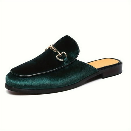 FLTHDD Men‘s Trendy Solid Colour Slip On Mule Shoes Comfy Non Slip Durable Street Style Slippers For Men‘s Outdoor Activities Gift
FLTHDD Men‘s Trendy Solid Colour Slip On Mule Shoes Comfy Non Slip Durable Street Style Slippers For Men‘s Outdoor Activities Gift