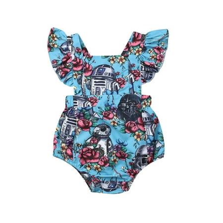 Infant Baby Girls Romper Floral Star Wars Jumpsuit Ruffle Princess Bodysuit Summer Kids Outfits Clothes 0-18 Months
Infant Baby Girls Romper Floral Star Wars Jumpsuit Ruffle Princess Bodysuit Summer Kids Outfits Clothes 0-18 Months