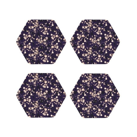Coasters Set of 4 - Boho style pattern Drink Coasters for Tabletop Protection Leather Coasters for Living Room Decor and Housewarming Gift Hexagon
Coasters Set of 4 - Boho style pattern Drink Coasters for Tabletop Protection Leather Coasters for Living Room Decor and Housewarming Gift Hexagon