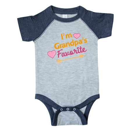 Inktastic I m Grandpa s Favorite with Arrow and Hearts in Pink Gift Baby Boy or Baby Girl Bodysuit
Inktastic I m Grandpa s Favorite with Arrow and Hearts in Pink Gift Baby Boy or Baby Girl Bodysuit