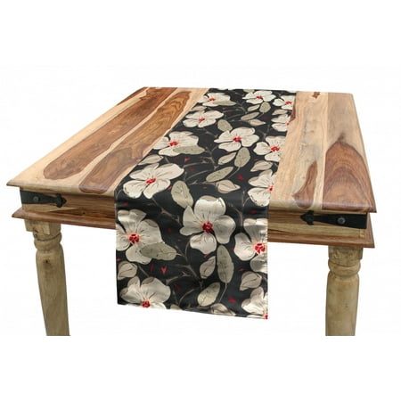 Floral Table Runner Poppy Flowers Vintage with Abstract Floral Arrangement Nature Blossom Dining Room Kitchen Rectangular Runner 3 Sizes by Ambesonne
Floral Table Runner Poppy Flowers Vintage with Abstract Floral Arrangement Nature Blossom Dining Room Kitchen Rectangular Runner 3 Sizes by Ambesonne