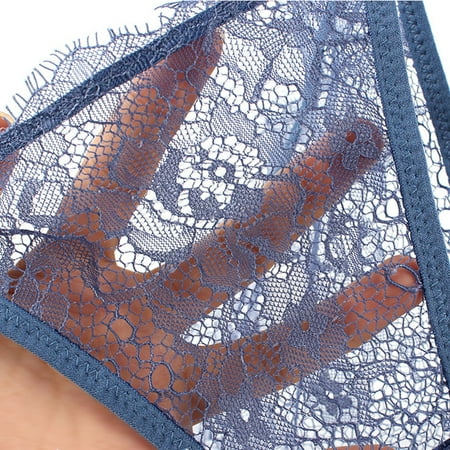 Gubotare Women Panties Cotton Thongs For Women Lace Womenâs Underwear Breathable No Show T Back Tanga Panties Blue M 
Gubotare Women Panties Cotton Thongs For Women Lace Womenâs Underwear Breathable No Show T Back Tanga Panties Blue M