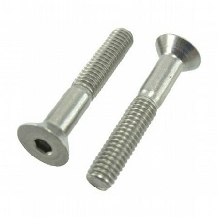 10/24 X 1-1/4 Stainless Steel Flat Head Socket Cap Screws (Pack of 12)