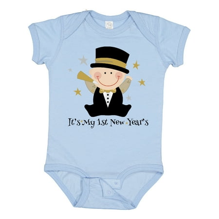 Inktastic Baby s 1st New Year Gift Baby Boy Bodysuit