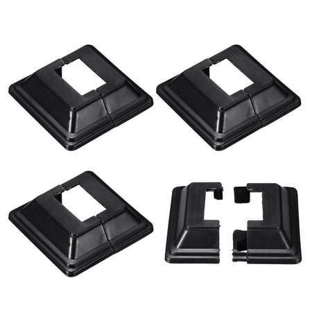 Deck Post Base Cover 4Pcs Split Style Post Bracket 31x21mm/1.22x0.83 Post Base for Hand and Stair Rails
Deck Post Base Cover 4Pcs Split Style Post Bracket 31x21mm/1.22x0.83 Post Base for Hand and Stair Rails