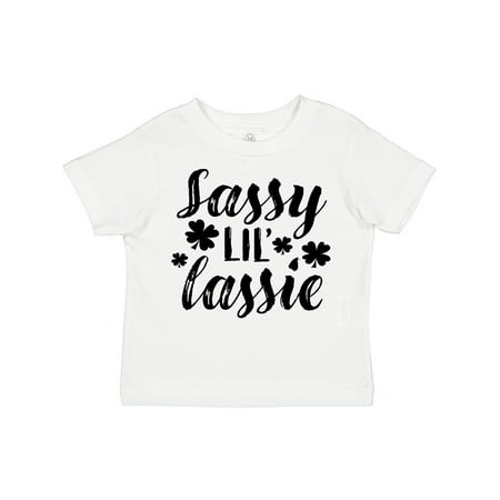 Inktastic Saint Patrick s Day Sassy Lil Lassie with Shamrocks Gift Toddler Boy or Toddler Girl T-Shirt
Inktastic Saint Patrick s Day Sassy Lil Lassie with Shamrocks Gift Toddler Boy or Toddler Girl T-Shirt