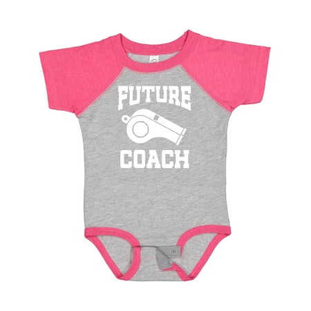 Inktastic Future Coach Sports Coaching Gift Baby Boy or Baby Girl Bodysuit