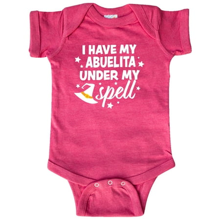 Inktastic I Have My Abuelita Under My Spell with Cute Witch Hate Gift Baby Boy or Baby Girl Bodysuit
Inktastic I Have My Abuelita Under My Spell with Cute Witch Hate Gift Baby Boy or Baby Girl Bodysuit