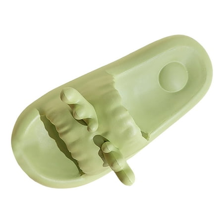 QYZEU Women Sandles Solid Color Slip on Slippers Indoor Simple Fashion Soft Soled Beach Sandals Causal Breathable Lightweight Sandals Green 39
QYZEU Women Sandles Solid Color Slip on Slippers Indoor Simple Fashion Soft Soled Beach Sandals Causal Breathable Lightweight Sandals Green 39