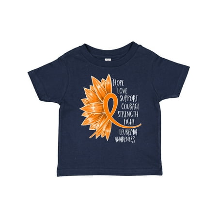 Inktastic Leukemia Awareness Orange Sunflower Ribbon Gift Toddler Boy or Toddler Girl T-Shirt
Inktastic Leukemia Awareness Orange Sunflower Ribbon Gift Toddler Boy or Toddler Girl T-Shirt
