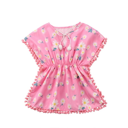Yinyinxull Casual Kids Baby Girls Dress Floral Beach Dresses Sundress Swimwear Cover Up Pink 4-5 Years
Yinyinxull Casual Kids Baby Girls Dress Floral Beach Dresses Sundress Swimwear Cover Up Pink 4-5 Years