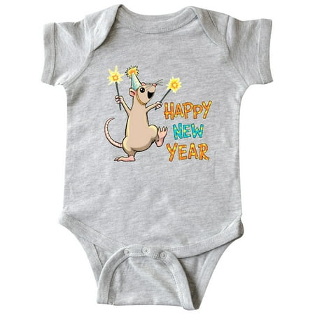Inktastic Happy New Year Rat with Sparklers in Party Hat Gift Baby Boy or Baby Girl Bodysuit
Inktastic Happy New Year Rat with Sparklers in Party Hat Gift Baby Boy or Baby Girl Bodysuit
