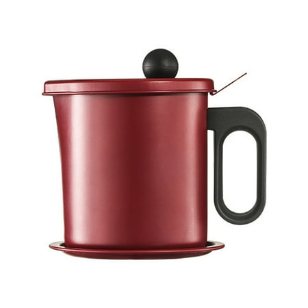 1.7L Kitchen Oil Strainer Pot Stainless Steel Filter Colander with Cover Grease Container New
1.7L Kitchen Oil Strainer Pot Stainless Steel Filter Colander with Cover Grease Container New