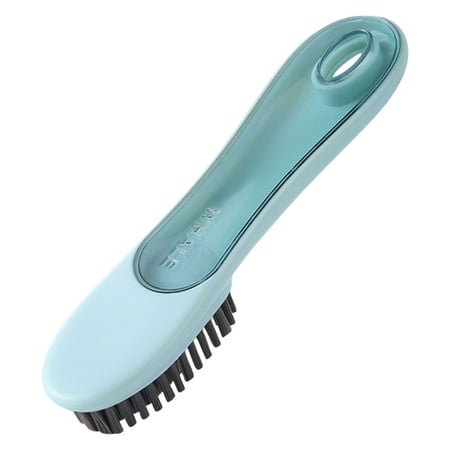Bathroom Laundry Scrub Brush Utility Cleaning Hand Brush for Home Countertops Bathtubs Blue Shoe Brush
