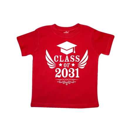 Inktastic Class of 2031 with Graduation Cap and Wings Gift Toddler Boy or Toddler Girl T-Shirt
Inktastic Class of 2031 with Graduation Cap and Wings Gift Toddler Boy or Toddler Girl T-Shirt