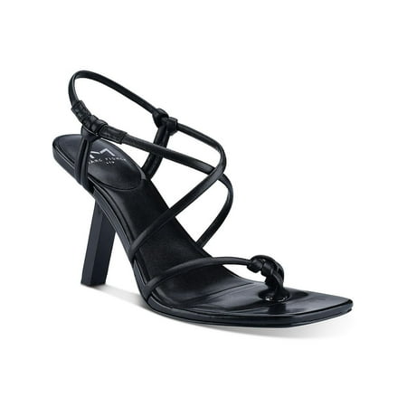 Marc Fisher LTD Womens Gadella Leather Thong Heels