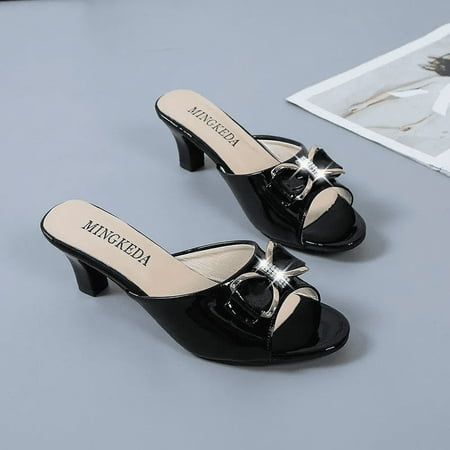 women cute white pu leather open toe slip on high heel shoes for summer party lady fashion black heel pumps a6140 dd 40
women cute white pu leather open toe slip on high heel shoes for summer party lady fashion black heel pumps a6140 dd 40