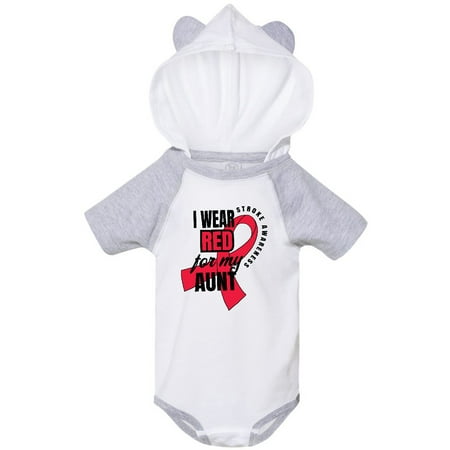 Inktastic I Wear Red For My Aunt Stroke Awareness Gift Baby Boy or Baby Girl Bodysuit
Inktastic I Wear Red For My Aunt Stroke Awareness Gift Baby Boy or Baby Girl Bodysuit