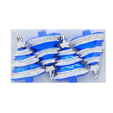 FHKOEGHS Chandelier Beads Decorative Chain for Hanging Pictures Diameter 6CM Transparent Christmas Ball Boxed Blue Transparent White Transparent Painted Acrylic Christmas Tree Decorations A Box Of 6
FHKOEGHS Chandelier Beads Decorative Chain for Hanging Pictures Diameter 6CM Transparent Christmas Ball Boxed Blue Transparent White Transparent Painted Acrylic Christmas Tree Decorations A Box Of 6