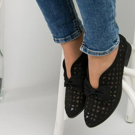 Josdec Womens Shoes Clearance Summer Pointed Low Heeled Shoes With Breathable Hollow Out Single Shoes
Josdec Womens Shoes Clearance Summer Pointed Low Heeled Shoes With Breathable Hollow Out Single Shoes