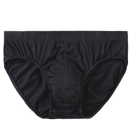 HEVIRGO Mid Waist Solid Color Men Briefs Plus Size Triangle Cutting Comfortable Male Underpants for Sleeping
HEVIRGO Mid Waist Solid Color Men Briefs Plus Size Triangle Cutting Comfortable Male Underpants for Sleeping