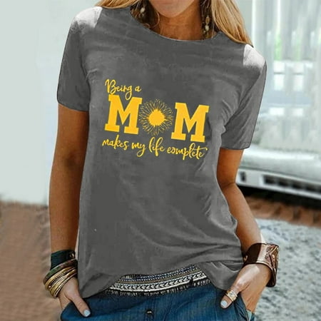 Cathalem Women Short Sleeve Shirts Cotton T-Shirt Loose Casual Sleeves Tops Short Blouse Printing Short Sleeve Scrub Jackets Shirt Dark Gray Small
Cathalem Women Short Sleeve Shirts Cotton T-Shirt Loose Casual Sleeves Tops Short Blouse Printing Short Sleeve Scrub Jackets Shirt Dark Gray Small