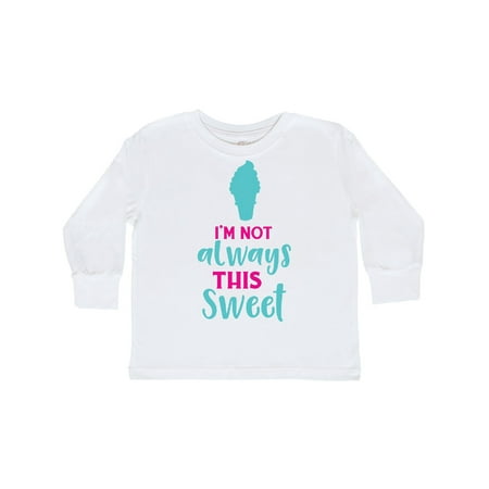 Inktastic I m Not Always This Sweet Ice Cream - Blue Pink Gift Toddler Boy or Toddler Girl Long Sleeve T-Shirt
Inktastic I m Not Always This Sweet Ice Cream - Blue Pink Gift Toddler Boy or Toddler Girl Long Sleeve T-Shirt