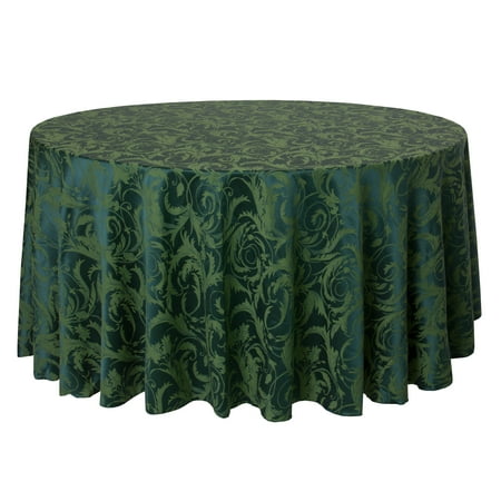 Ultimate Textile (3 Pack) Damask Melrose 108-Inch Round Tablecloth - Home Dining Collection - Floral Leaf Scroll Jacquard Design Hunter Green
Ultimate Textile (3 Pack) Damask Melrose 108-Inch Round Tablecloth - Home Dining Collection - Floral Leaf Scroll Jacquard Design Hunter Green