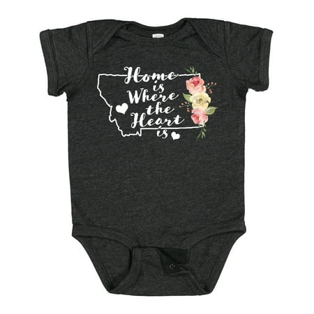 Inktastic Montana Home is Where the Heart is with Watercolor Floral Gift Baby Boy or Baby Girl Bodysuit
Inktastic Montana Home is Where the Heart is with Watercolor Floral Gift Baby Boy or Baby Girl Bodysuit