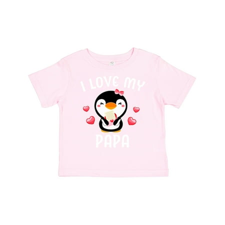 Inktastic I Love My Papa with Cute Penguin and Hearts Gift Toddler Toddler Girl T-Shirt
Inktastic I Love My Papa with Cute Penguin and Hearts Gift Toddler Toddler Girl T-Shirt