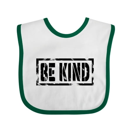 Inktastic Be Kind Weathered Stencil in Black Gift Baby Boy or Baby Girl Bib
Inktastic Be Kind Weathered Stencil in Black Gift Baby Boy or Baby Girl Bib