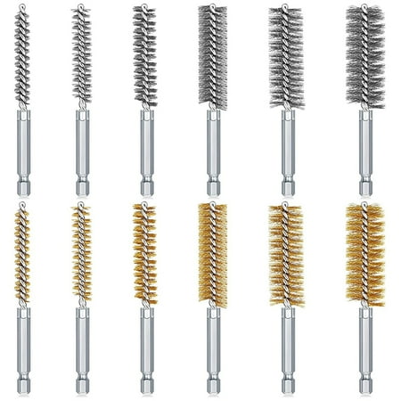48Pcs Bore Brush Bore Cleaning Brush Set Wire Bore Brush Set Cleaning Brush for Power Drill Impact Driver
48Pcs Bore Brush Bore Cleaning Brush Set Wire Bore Brush Set Cleaning Brush for Power Drill Impact Driver