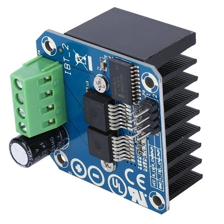 Cergrey High-Power Motor Drive Module BTS7960 43A Motor Drive Module High-Power Driver For Smart Car BTS7960 43A Electric Components
Cergrey High-Power Motor Drive Module BTS7960 43A Motor Drive Module High-Power Driver For Smart Car BTS7960 43A Electric Components