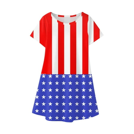 Kukoosong 4th of July Kids Clothes Toddler Baby Girl Dresses Baby Girls Independence Day Fashion Cute Short Sleeve Star Print Dress Red 8 Years
Kukoosong 4th of July Kids Clothes Toddler Baby Girl Dresses Baby Girls Independence Day Fashion Cute Short Sleeve Star Print Dress Red 8 Years